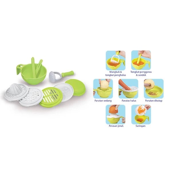 Lynea Primisima Baby Safe Multi Food Grinding Set