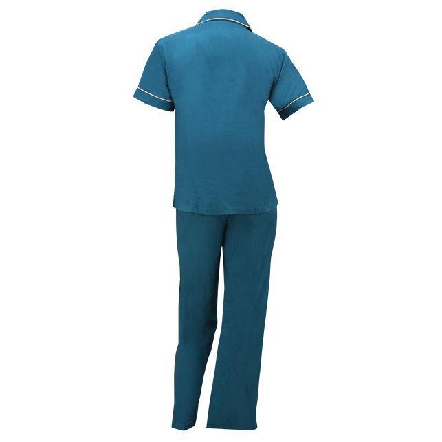 Indonesia Wacoal Wacoal Piyama Teal Blue  INC 1003 