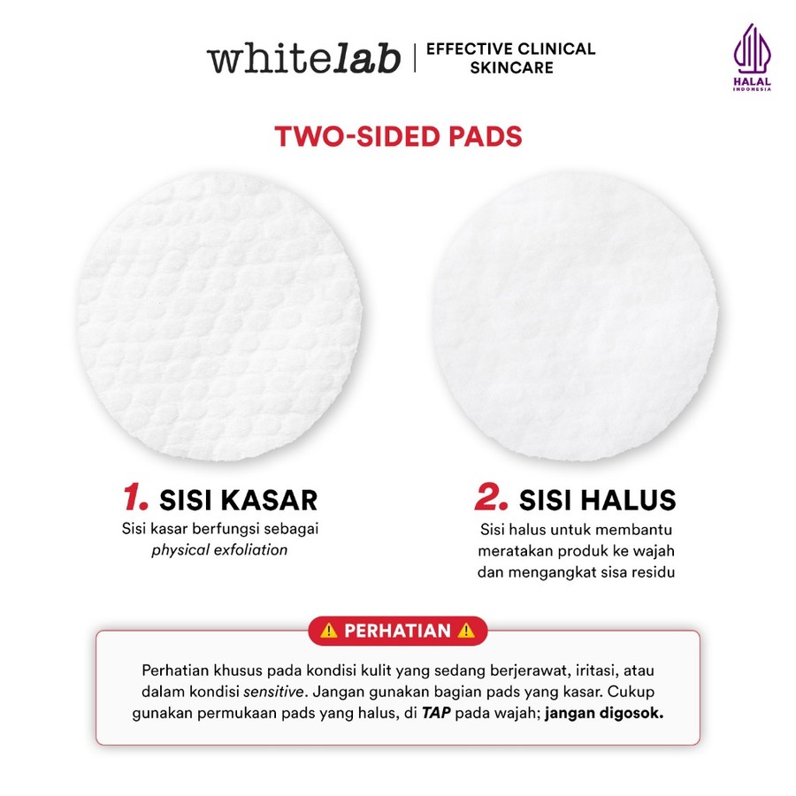 Natura Deca Kosmetika Whitelab Exfoliating Pads 