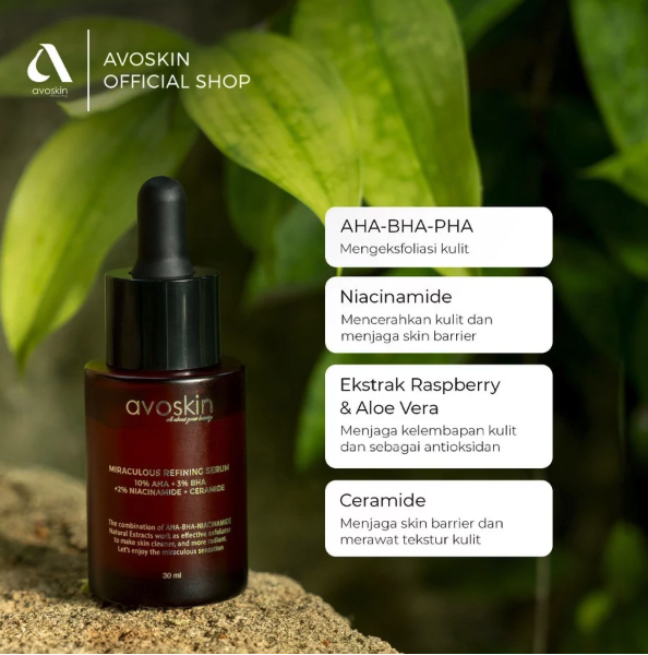 AVO Innovation Technology Avoskin Miraculous Refining Serum