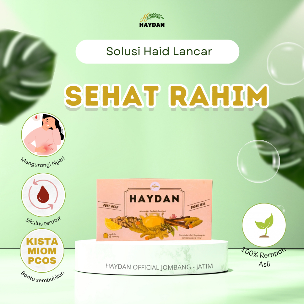 Serbuk Rempah Haydan Sehat Rahim 