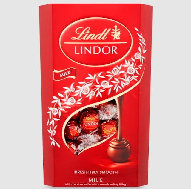 Lindt Lindor Milk Truffles 600g