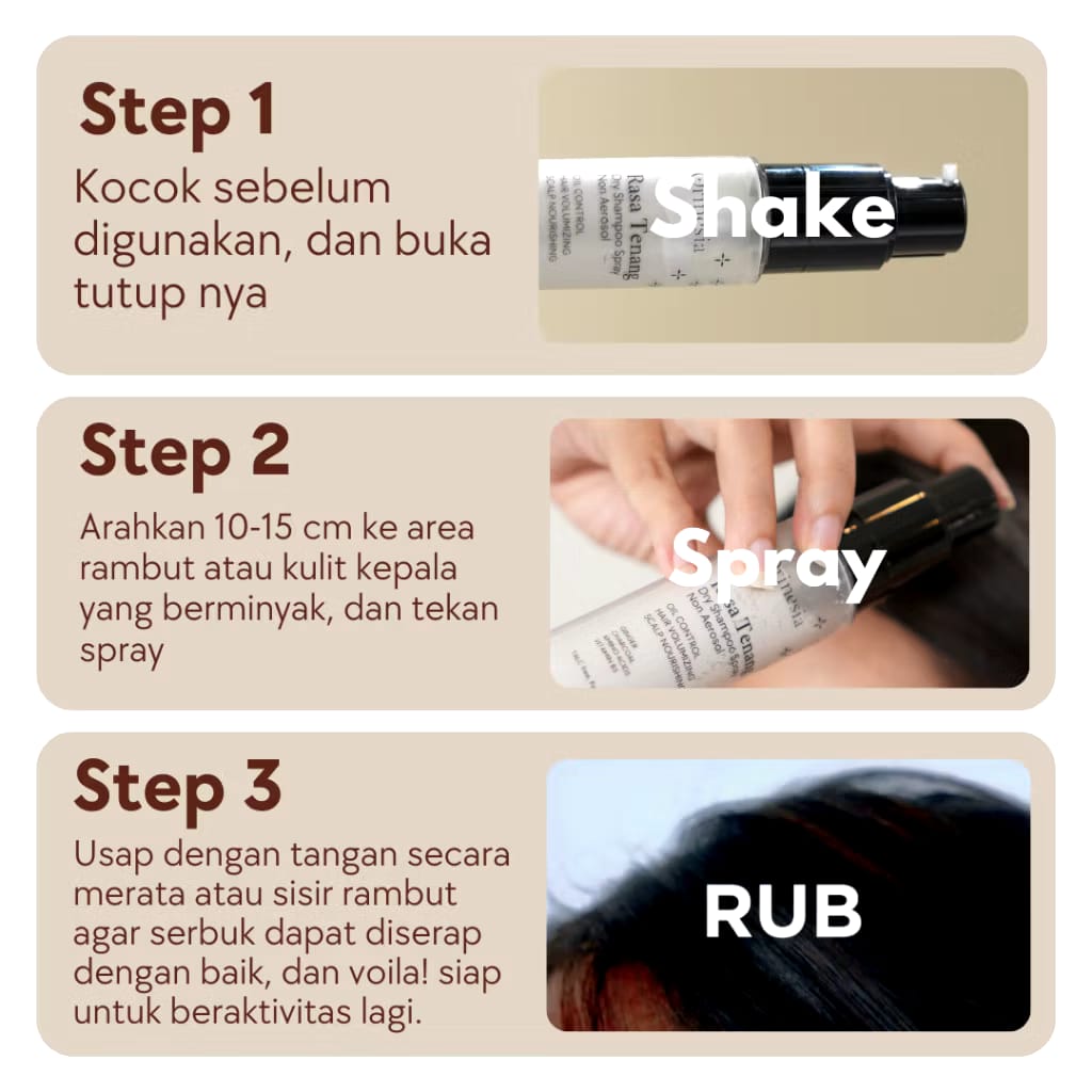  Orinesia Rasa Tenang Dry Shampoo