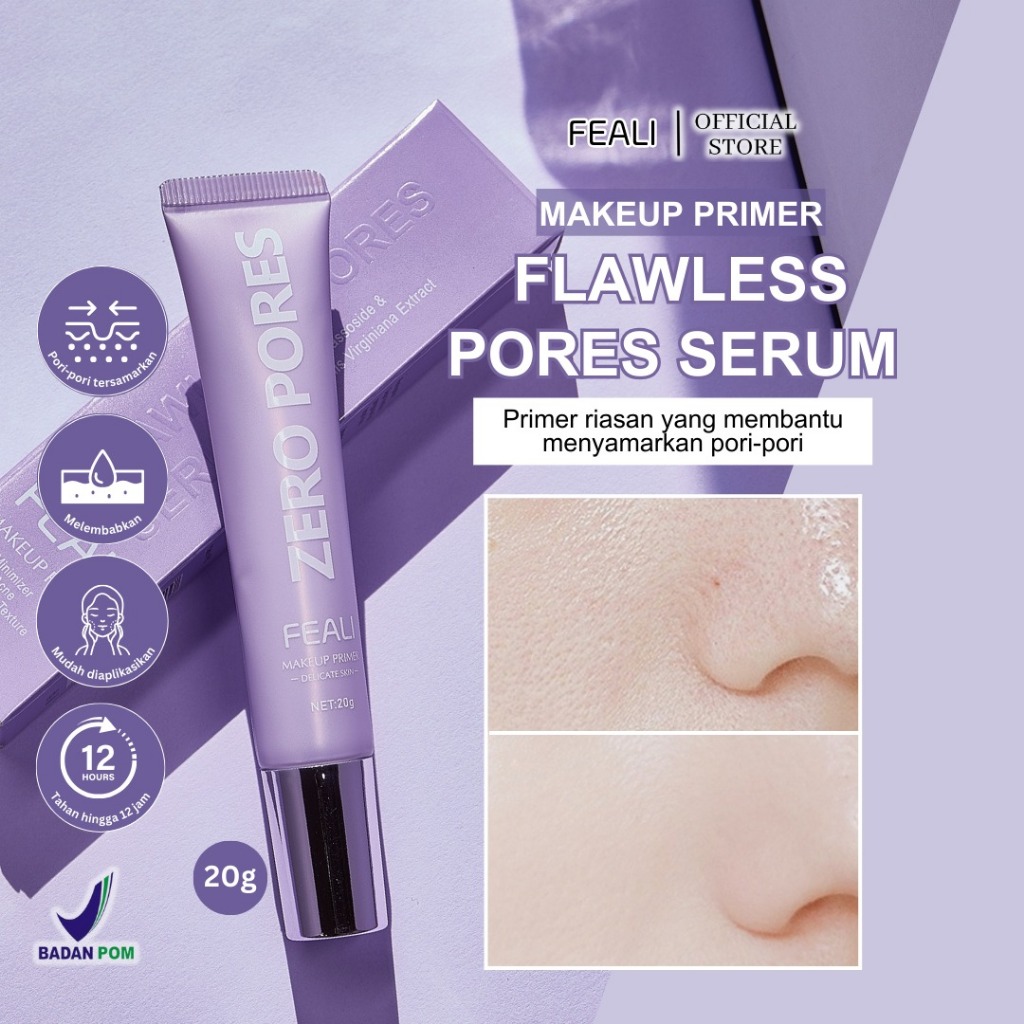  Feali International Indonesia FEALI Make Up Primer Flawless Pores Serum Zero Pores
