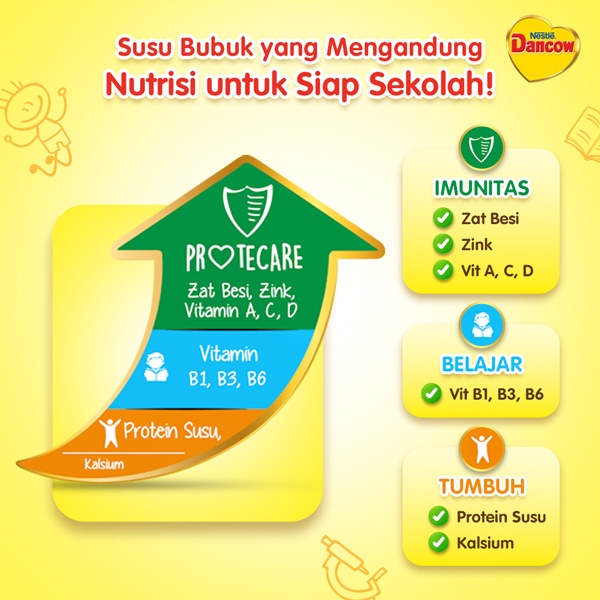 Nestlé DANCOW Fortigro Coklat Pouch