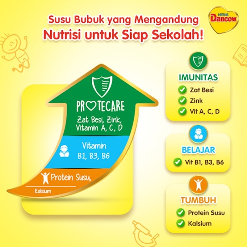 DANCOW Fortigro Coklat Pouch 4
