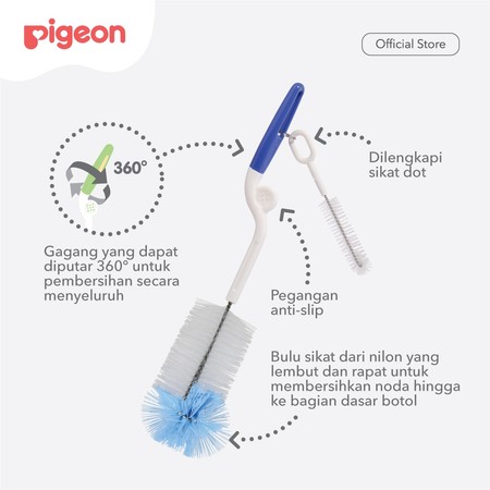 Pigeon Indonesia Pigeon Bottle and Nipple Brush