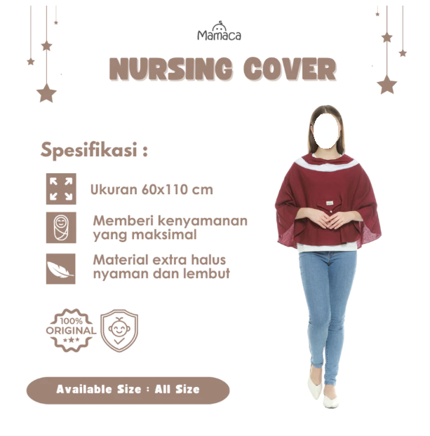 The Parentinc Mamaca Nursing Cover 2 in 1