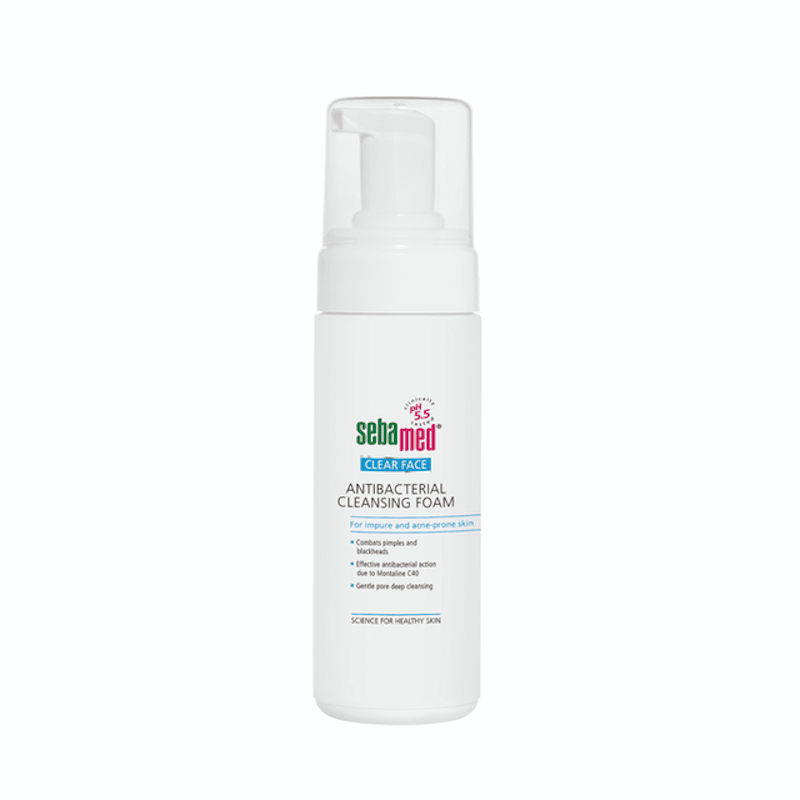 Sebamed Clear Face Antibacterial Cleansing Foam 1