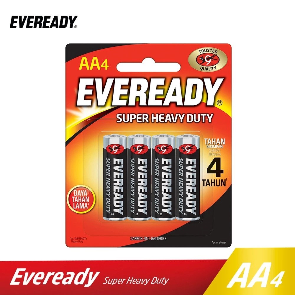 Eveready Super Heavy Duty AA   BP4