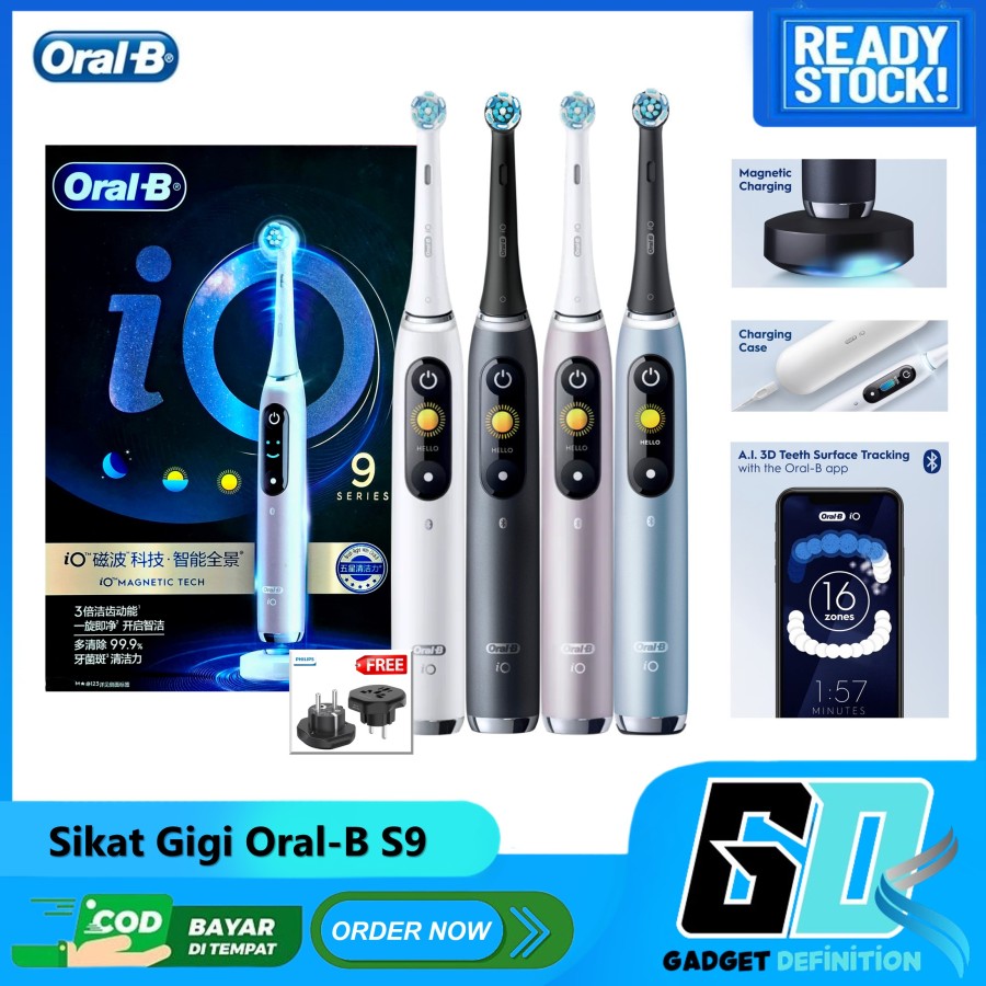 Procter & Gamble Oral-B iO Series 9 Rechargeable Electric Toothbrush