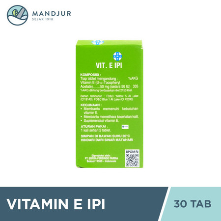 Tempo Scan Pacific IPI Vitamin E