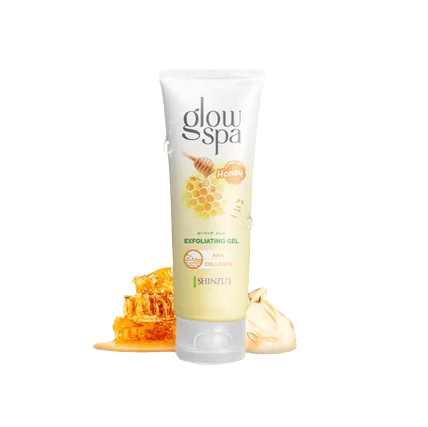 Shinzui Glow Spa Exfoliating Gel Honey 130ml 1