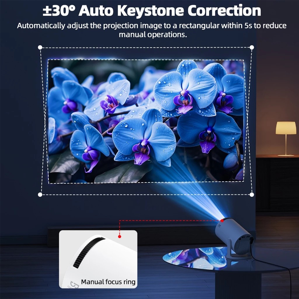 Goojodoq Portable Mini Projector 4