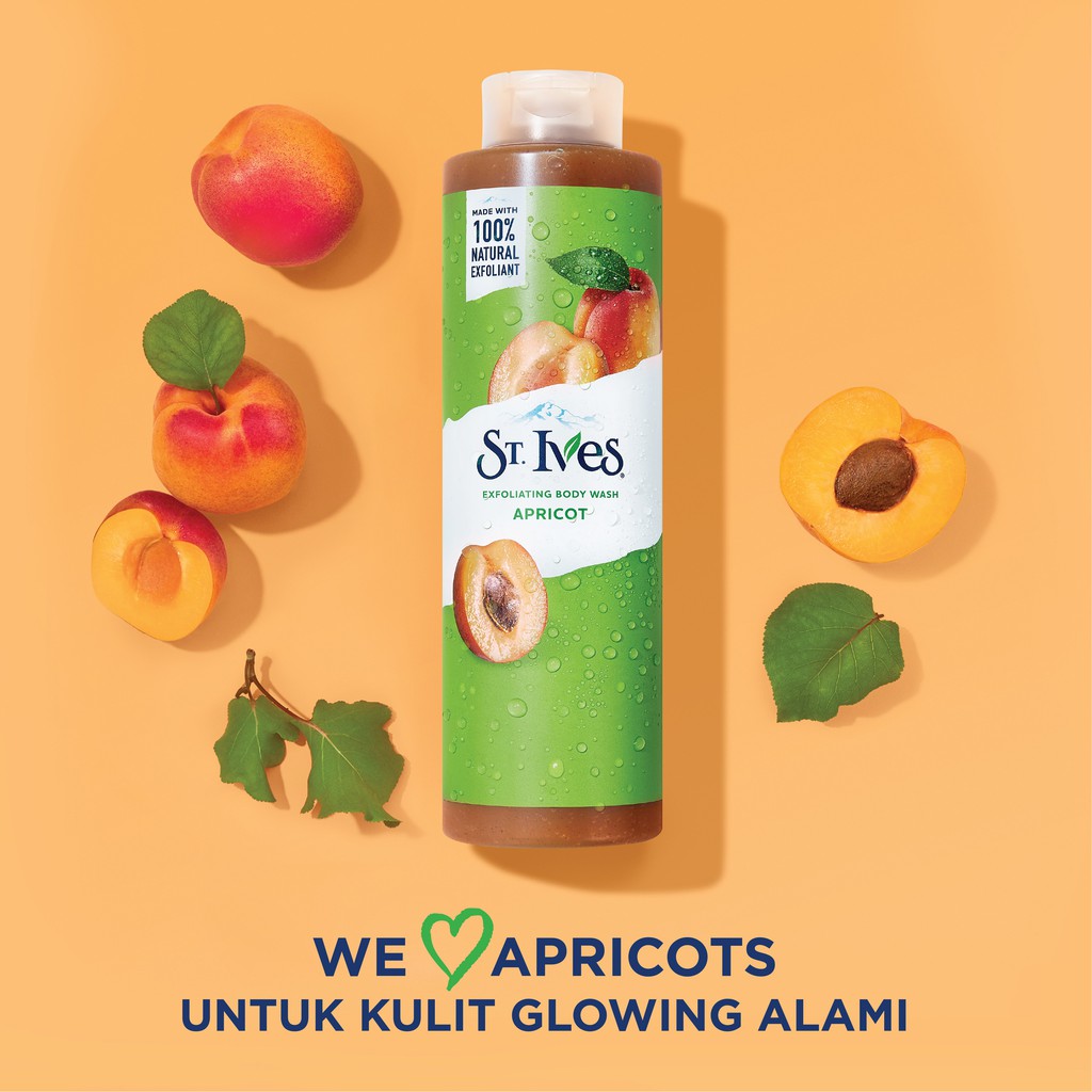 Unilever St. Ives Fresh Skin Apricot Exfoliating Body Wash