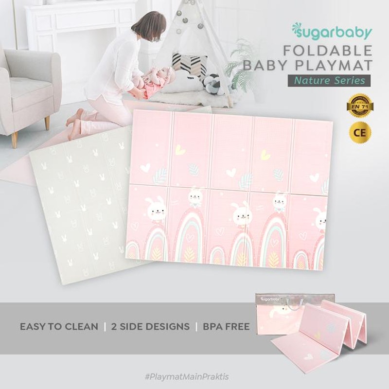 Sugarbaby Foldable Baby Playmat (Nature Series) 2