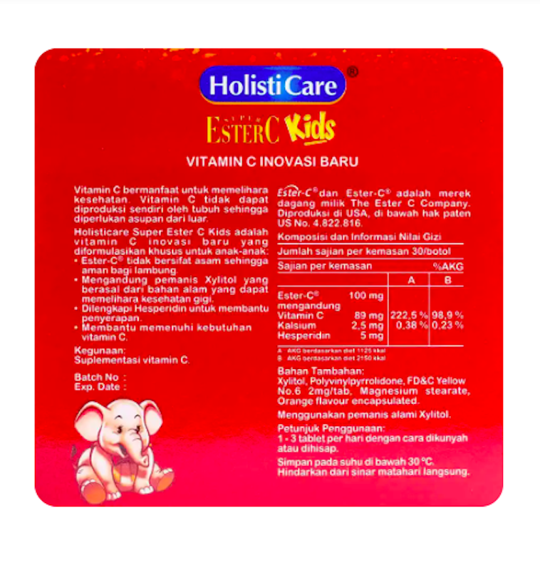 HolistiCare Super EsterC Kids 2