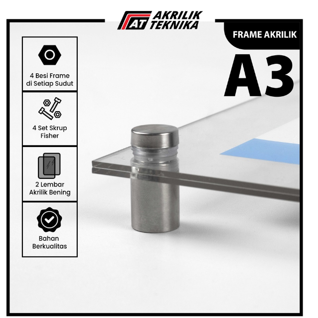 Akrilik Teknika Acrylic Creation A1 Photo Frame