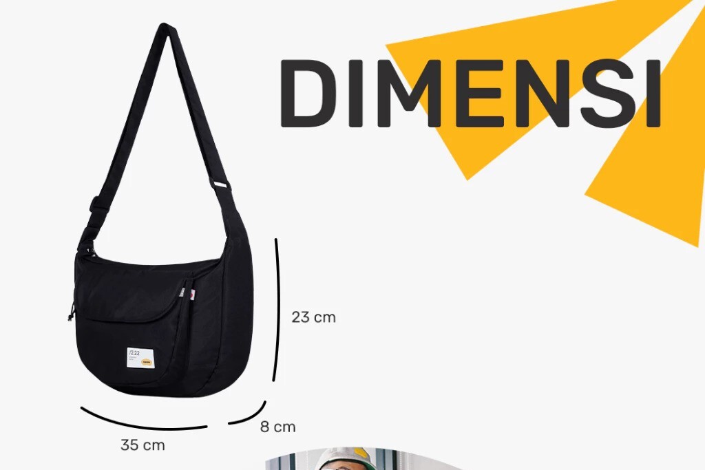 Exciting Uncommon Contrast Kit  EUCK Fuku Sling Bag