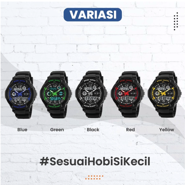 SESCO Jam Tangan Anak Laki Laki 8060