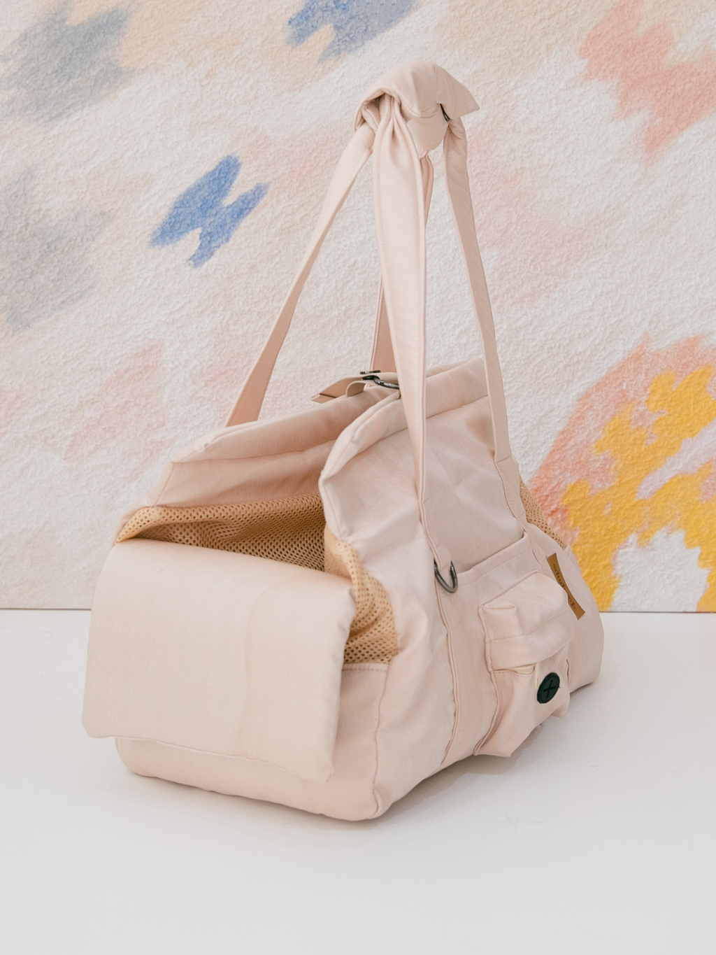 Lollipups ID  Dog Bag with Comfy Cushion & Poop Bag Pocket