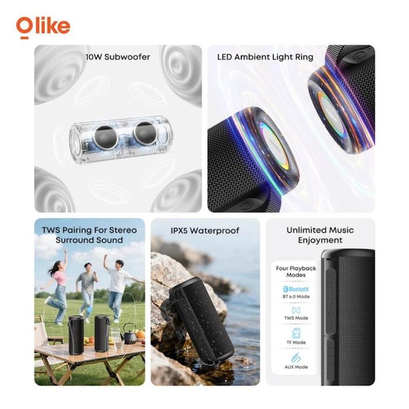 Olike Speaker Bluetooth 4