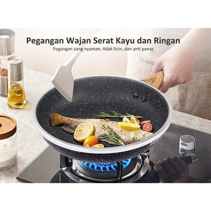 freemir Frypan Granite Black Series 24 cm 