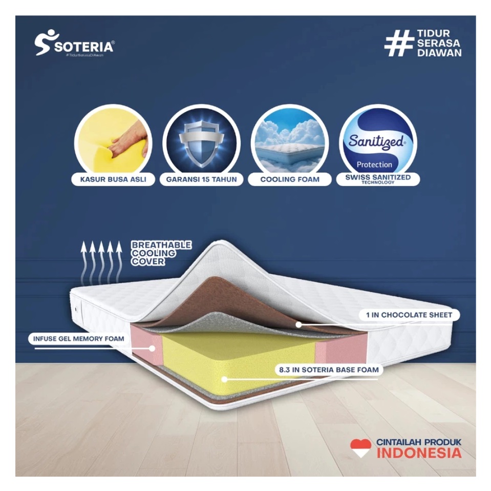 Olympic x Soteria Kasur Busa Cloud Series  4