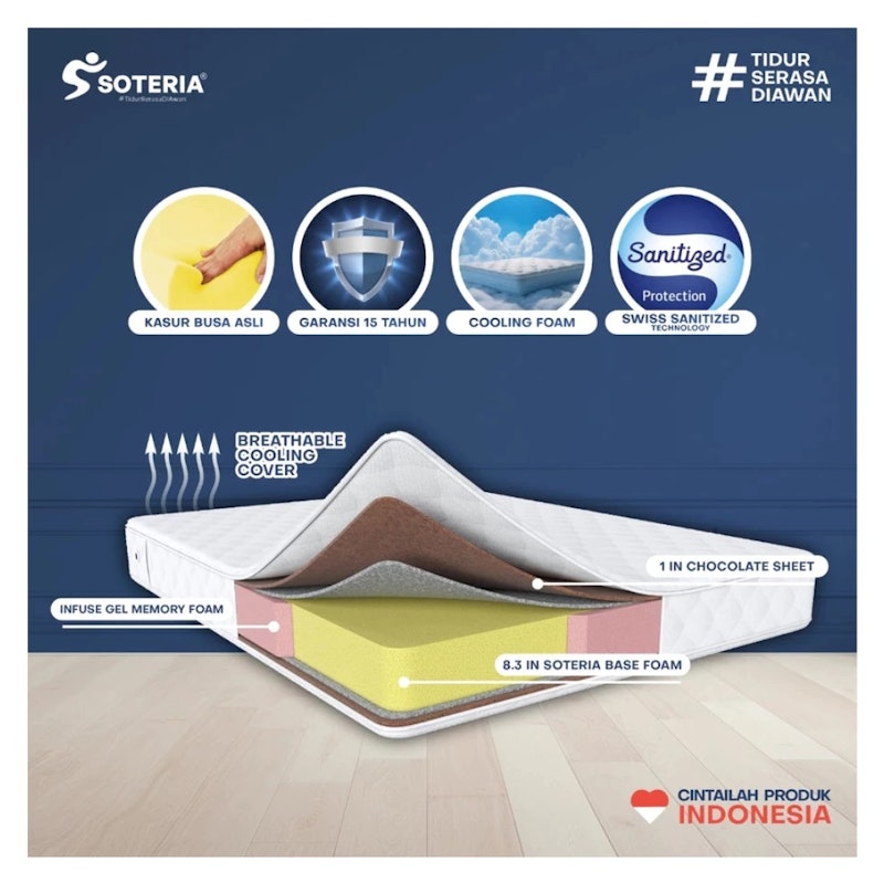 Olympic x Soteria Kasur Busa Cloud Series 4