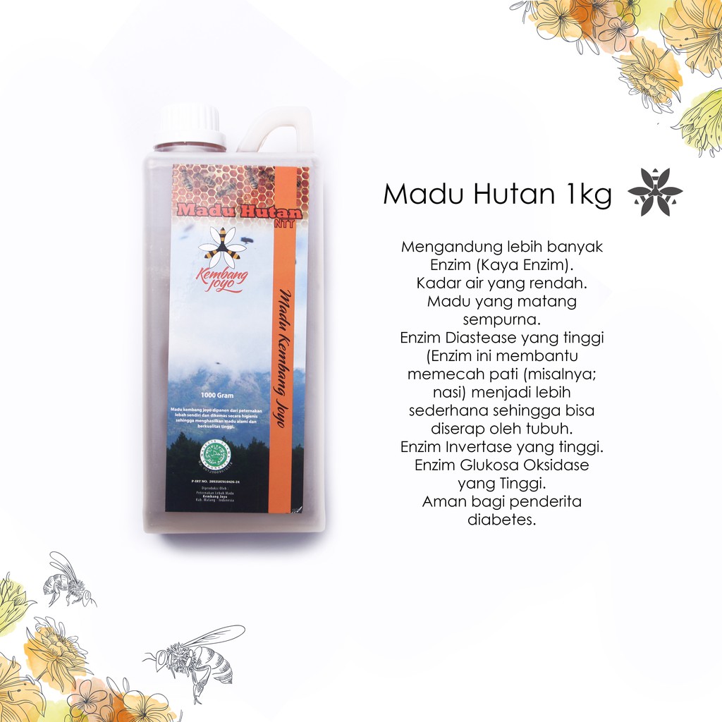 Kembang Joyo Sriwijaya Kembang Joyo Madu Hutan NTT