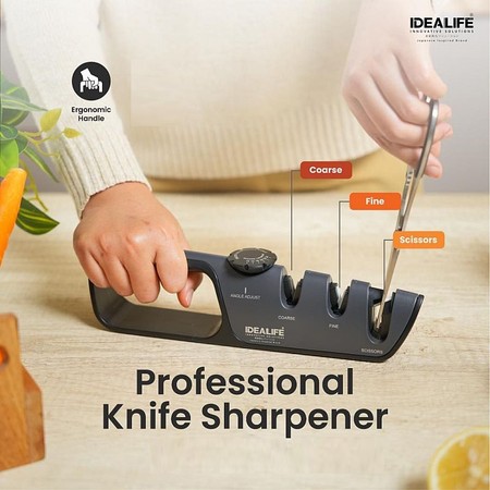 Idealife Makmur IDEALIFE Pengasah Pisau  IL-160F