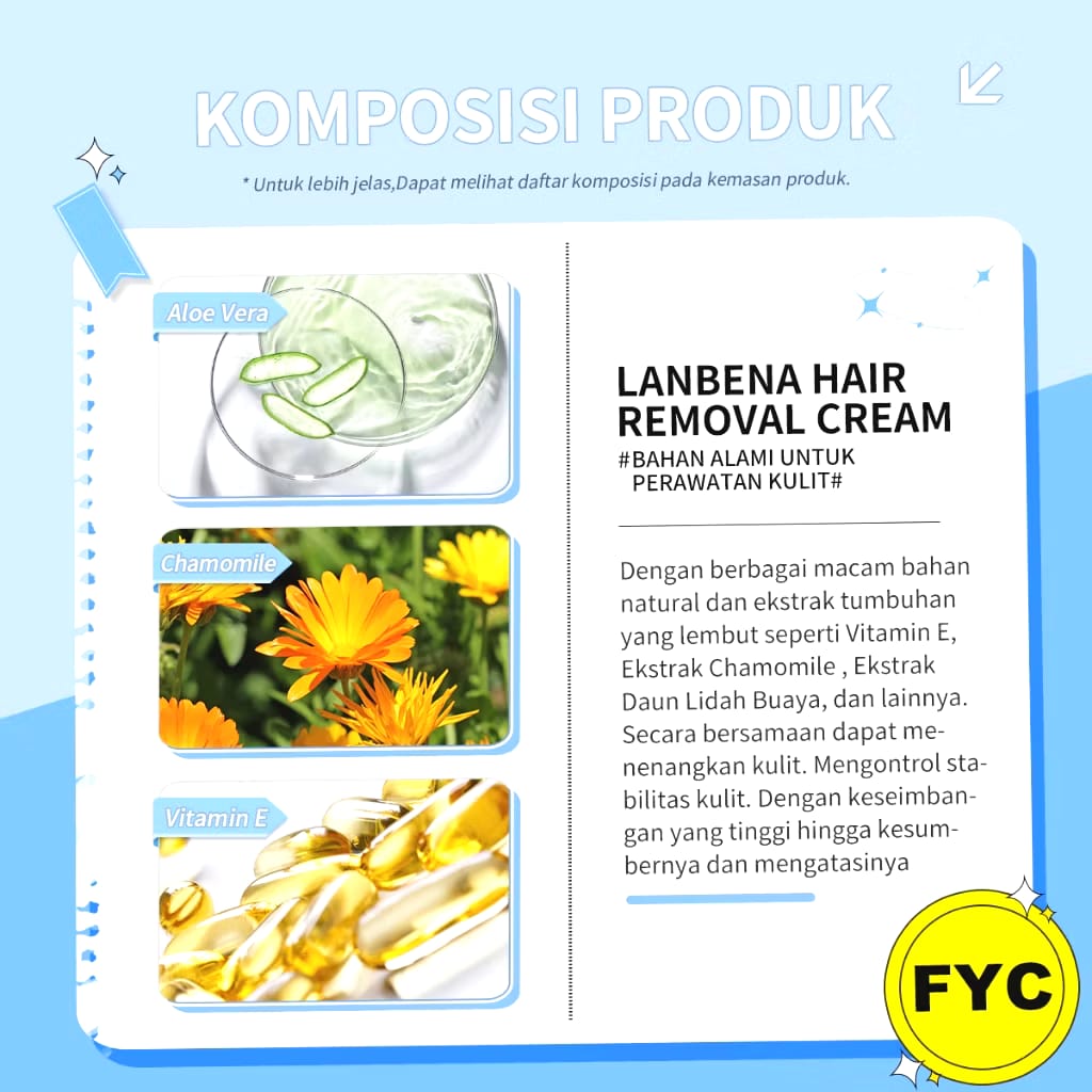  LANBENA Hair Removal Cream