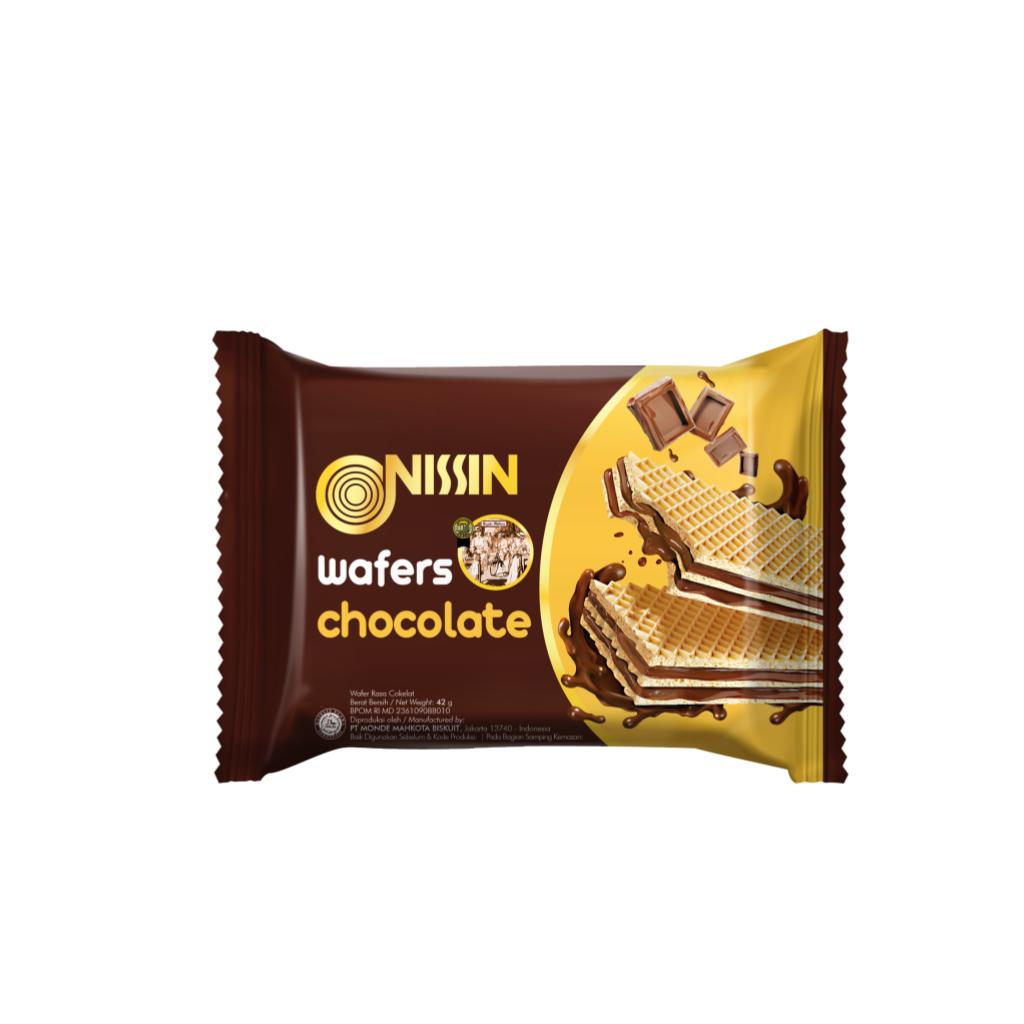 Monde Mahkota Biscuit Nissin Wafers Chocolate