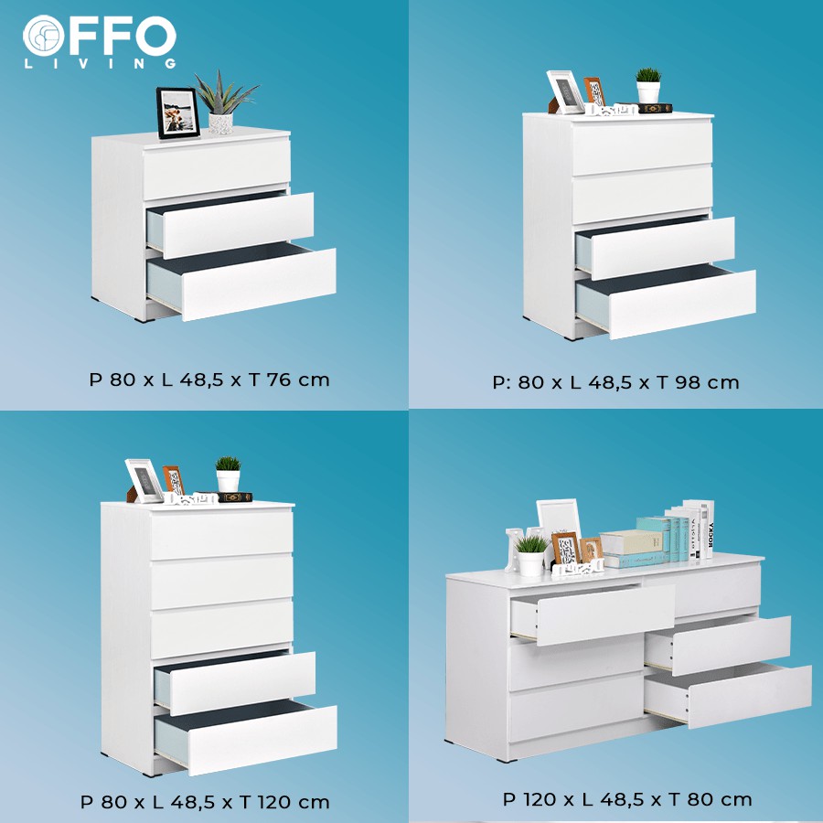 Offo Living Lemari Rak Bertingkat Serbaguna