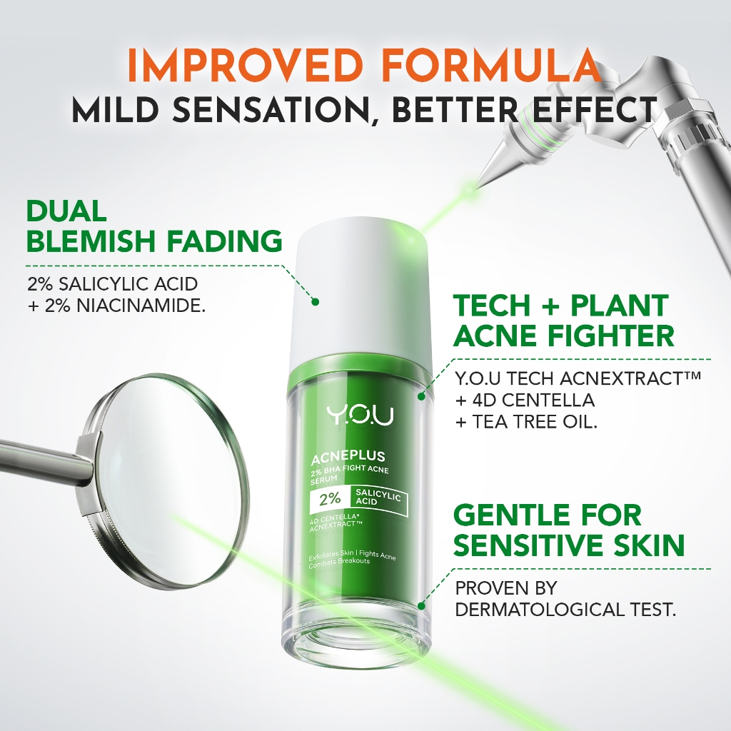 HEBE Beauty Style Y.O.U AcnePlus 2% BHA Fight Acne Serum