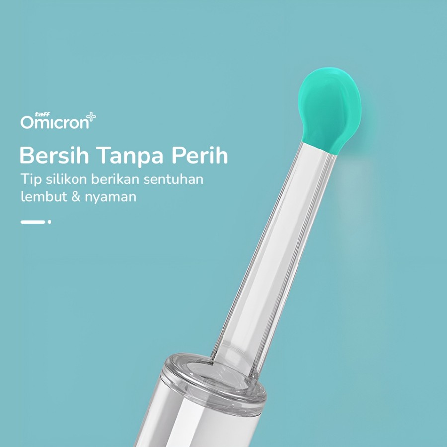 Jakarta Digital Nusantara TaffOmicron Kamera Endoskopi Pembersih Telinga Wireless NE3 Hitam