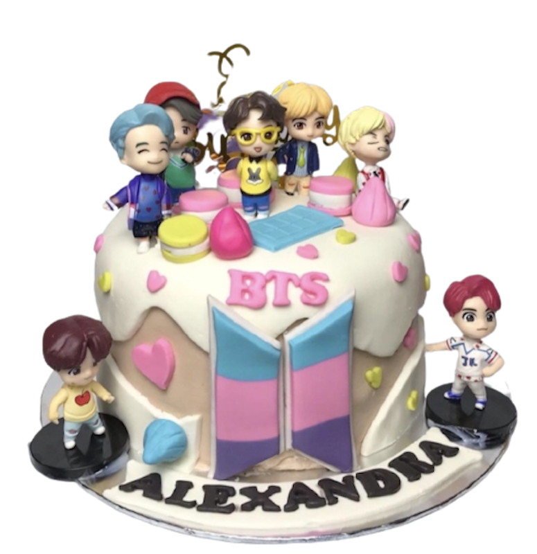 Kue Ulang Tahun BTS 1