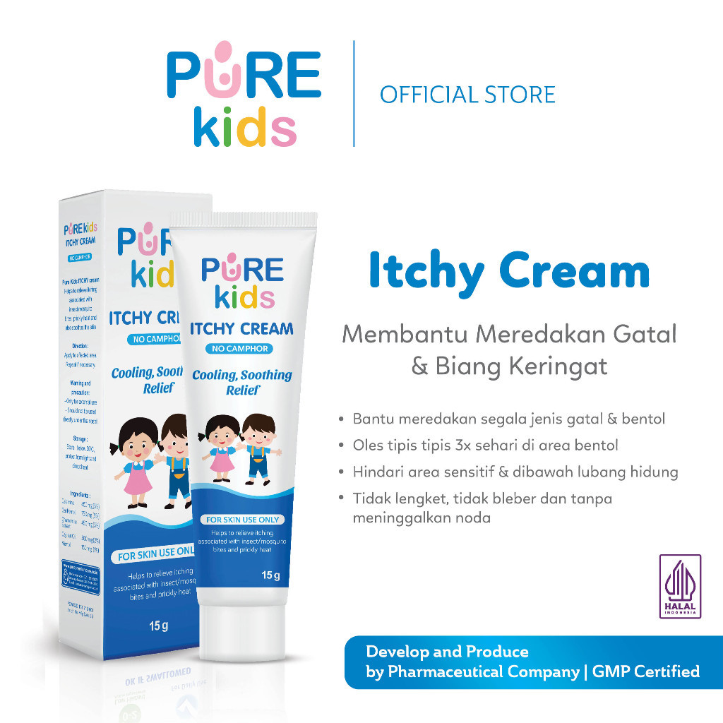 Antarmitra Sembada Pure Kids Itchy Cream