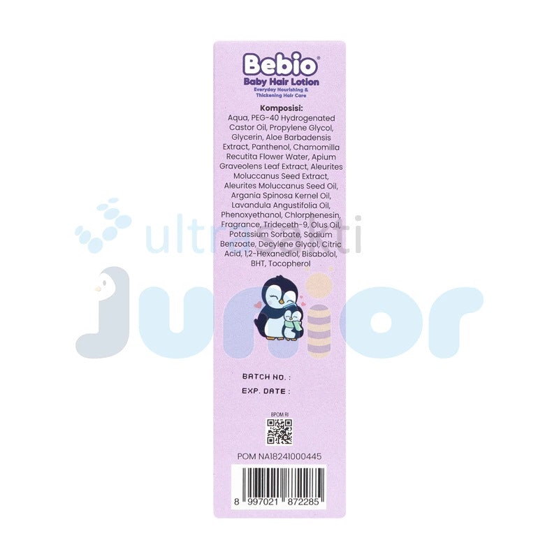 Bebio Baby Hair Lotion 3