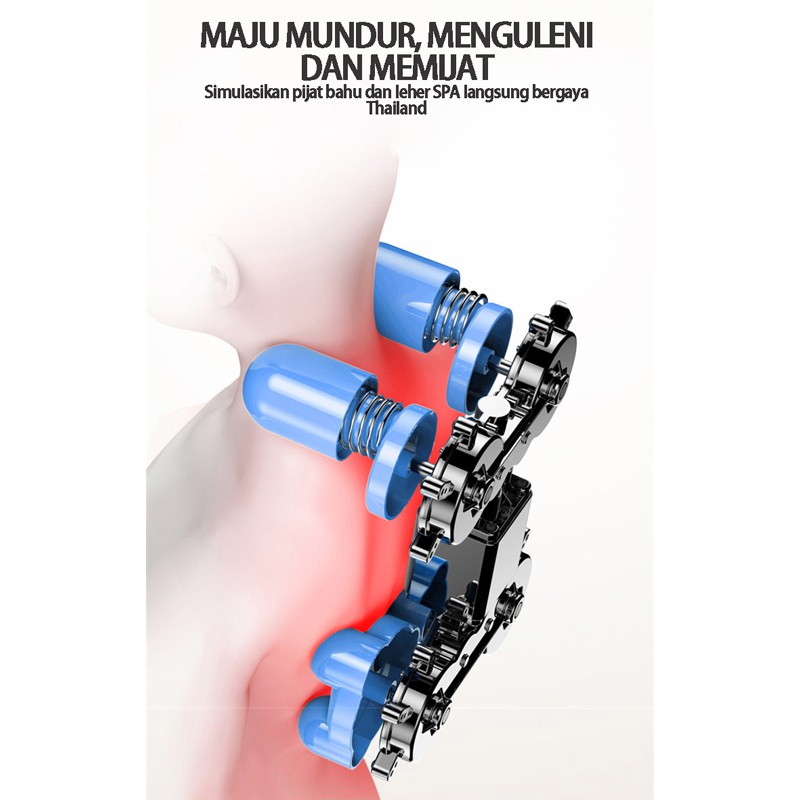  Benbo Kursi Pijat Mewah Otomatis + Kacamata Pijat