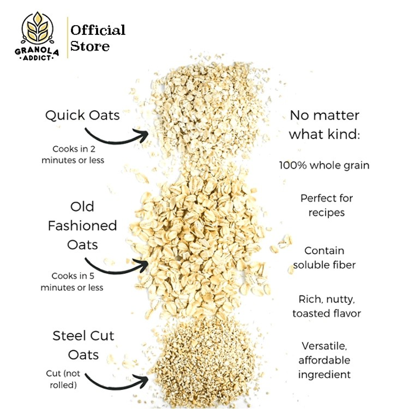 Granola Addict Quick Rolled Oat 5