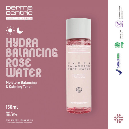 Koreana Mustika Raja Derma Centric Hydra Balancing Rose Water