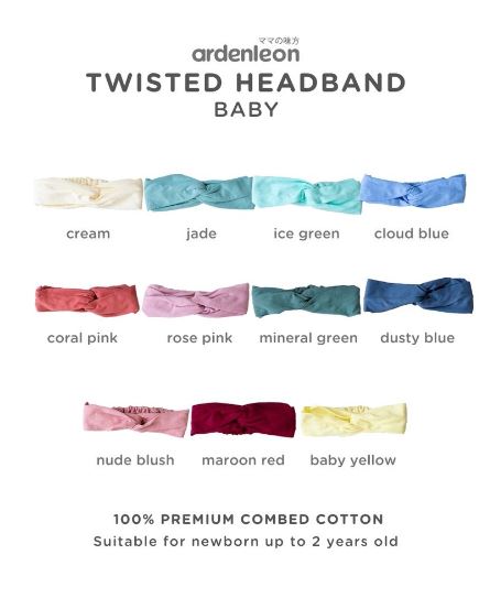 Ardenleon Twisted Headband Bandana Bayi