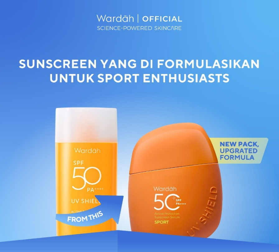 Wardah UV Shield Active Protection Sunscreen Serum SPF 50+ PA++++