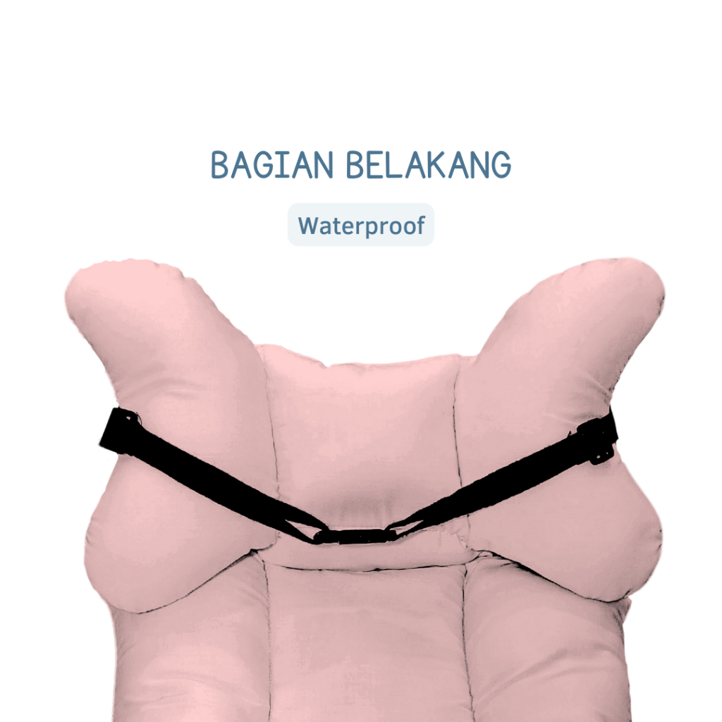 Obayito Indonesia Jaya Perkasa Miabebo Alas Stroller Bayi Waterpoof Bergesper