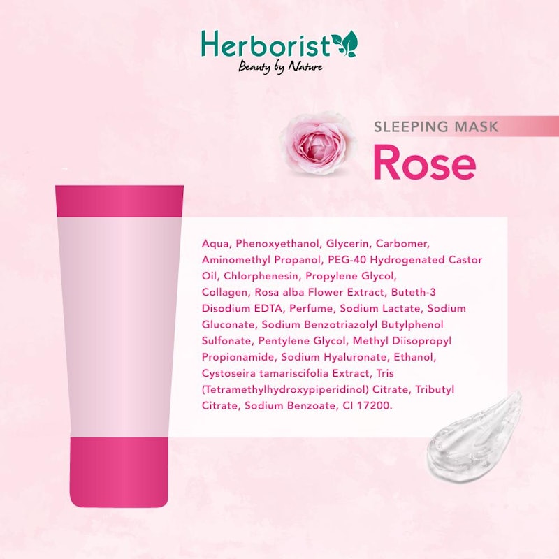 Sleeping Mask Rose 3