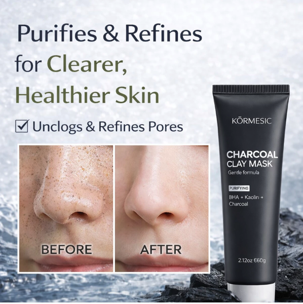 Kormesic Charcoal Clay Mask 2
