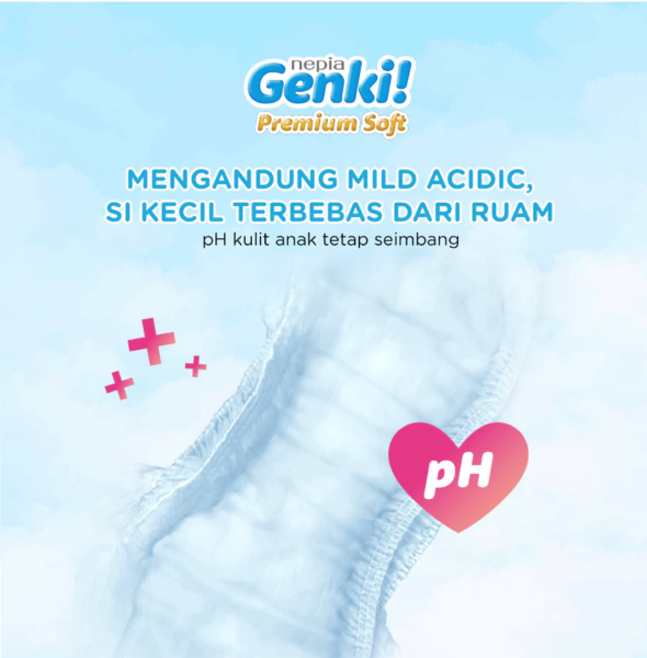 Oji Nepia Nepia Genki Premium Soft Pants XL