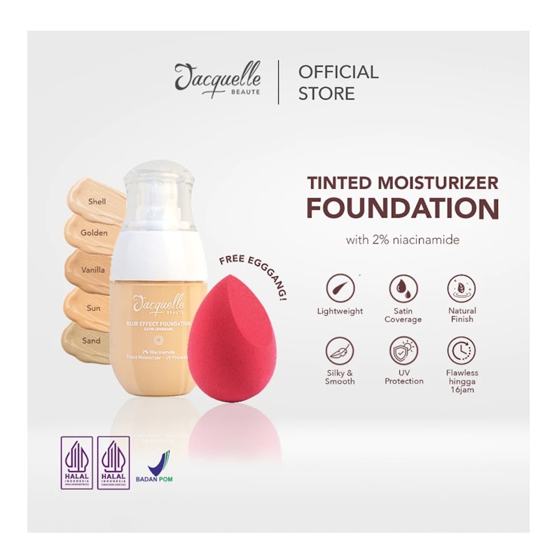Blur Effect Foundation Satin Coverage #02 Sand 2