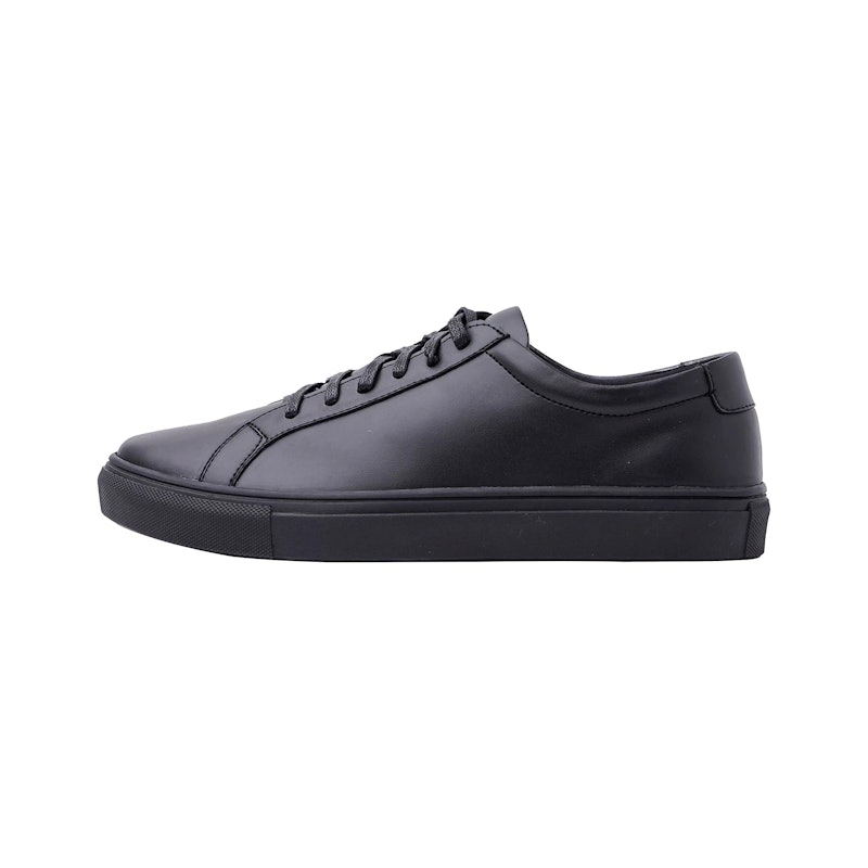 Portee Goods Sepatu Pria Mono Court All Black 1